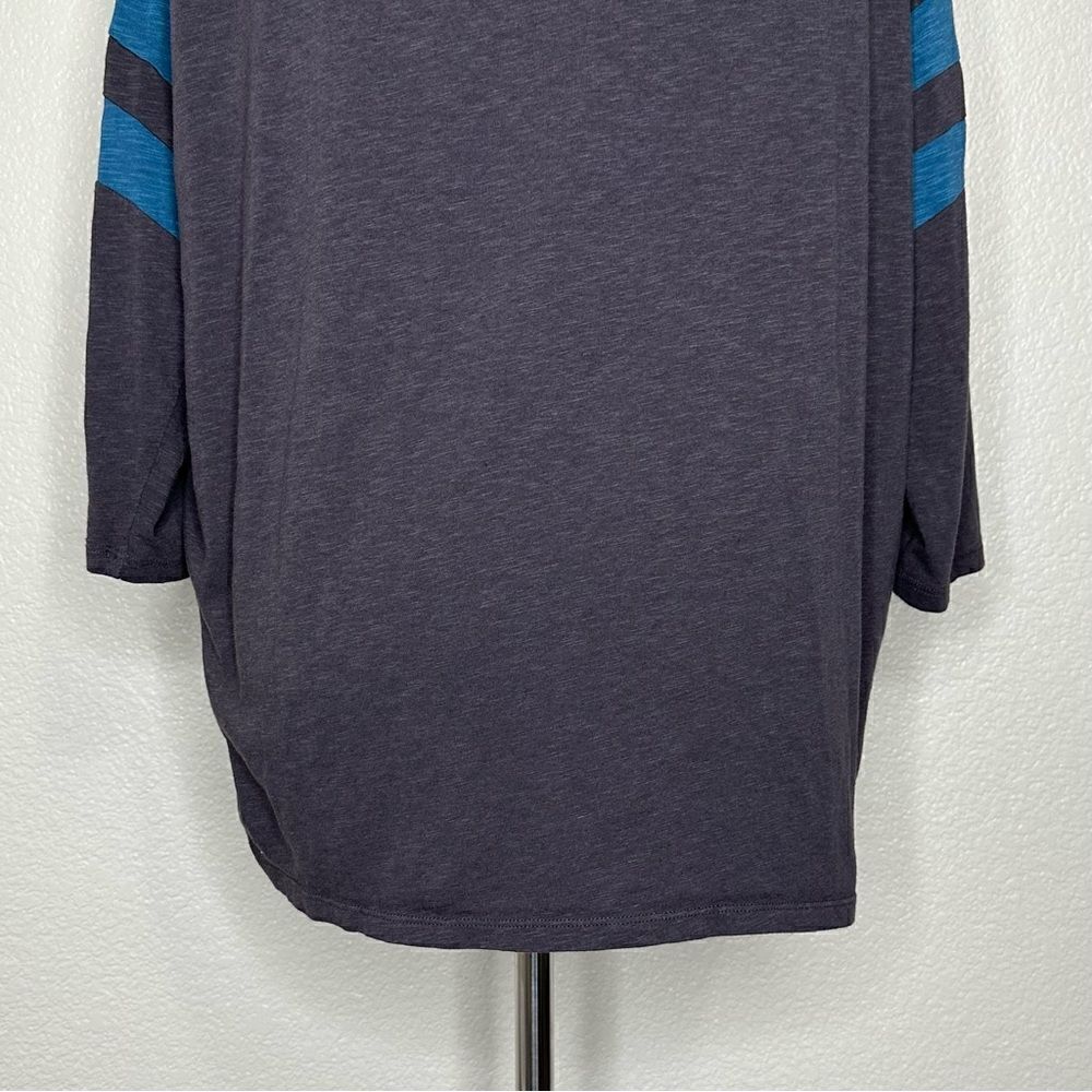 Torrid Skull Classic Fit Super Soft Slub Long Sleeves Drop Shoulder Tee - Picture 8 of 11